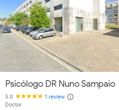 Psicologo DR Nuno Sampaio